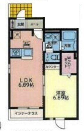 コンドレア池袋 A棟の物件間取画像